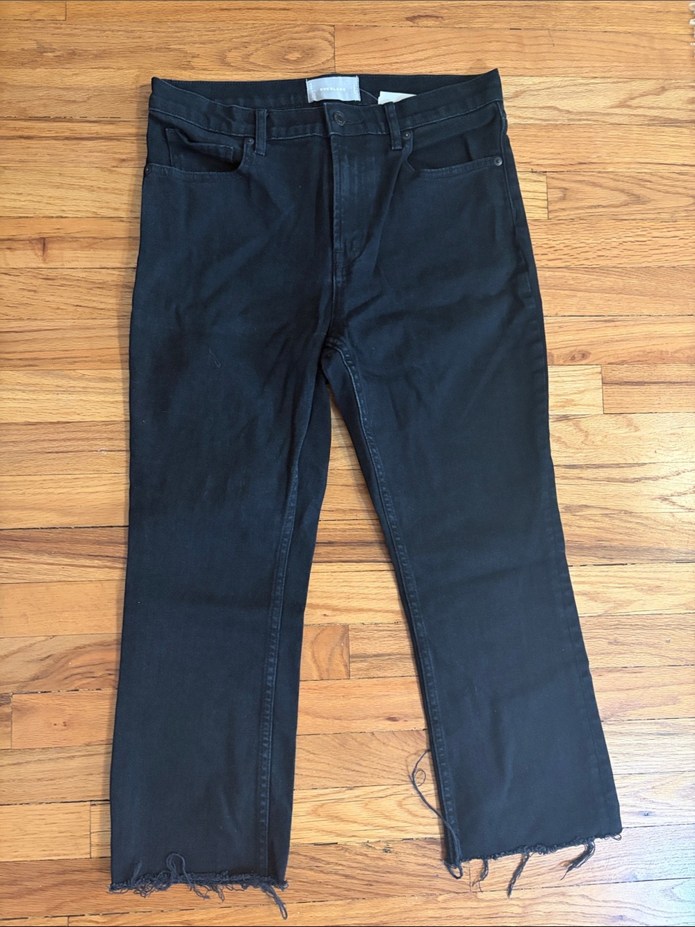 Everlane Black Straight-Leg Women's Jeans